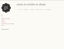 Tablet Screenshot of colectivoesteticaunisex.com